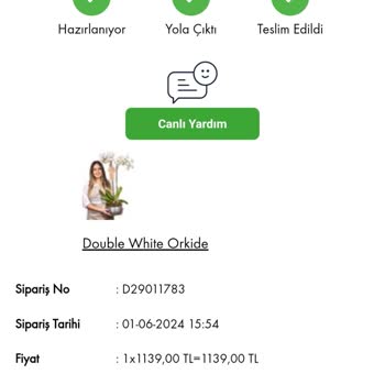 Taze Çiçek Solmuş Cılız Görseldekiyle Alakası Yok