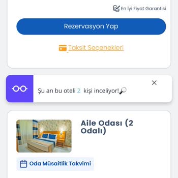 Master Family Club Türk Vatandaşlarına Uyguladığı Tarife