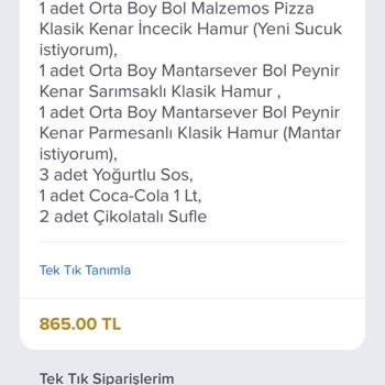 Domino's Pizza Pizza Hamur Gibiydi