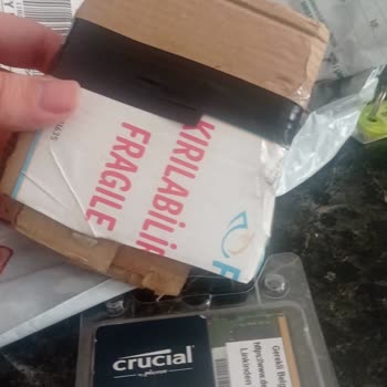 Hepsiburada'dan Aldığım RAM'in İçinden Başka Ürün Çıktı