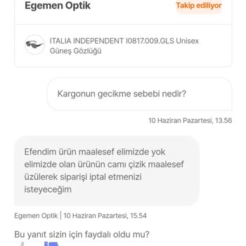Hepsiburada Yanlış Ürün Gönderimi Ve İade Sorunu