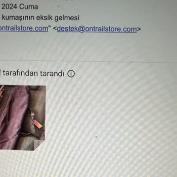 Ontrail Eksik Gönderilen Ürünümüzün Bir Türlü Tamamlanamaması
