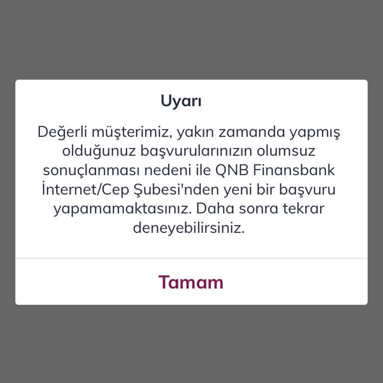 QNB Finansbank Faizsiz Kredi Çekemiyorum