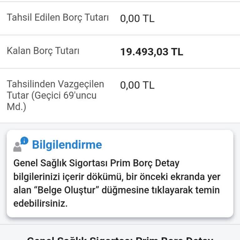 SSK Benden Habersiz GSS Yapmış