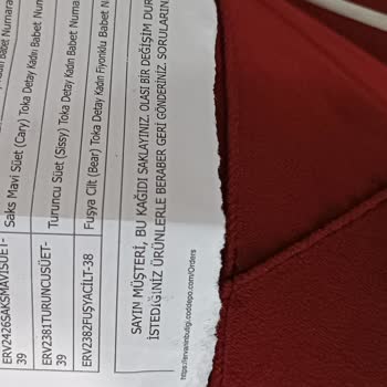 Erva'nın Butiği Siparişim Eksik Geldi Ve İletişim Kuramıyorum