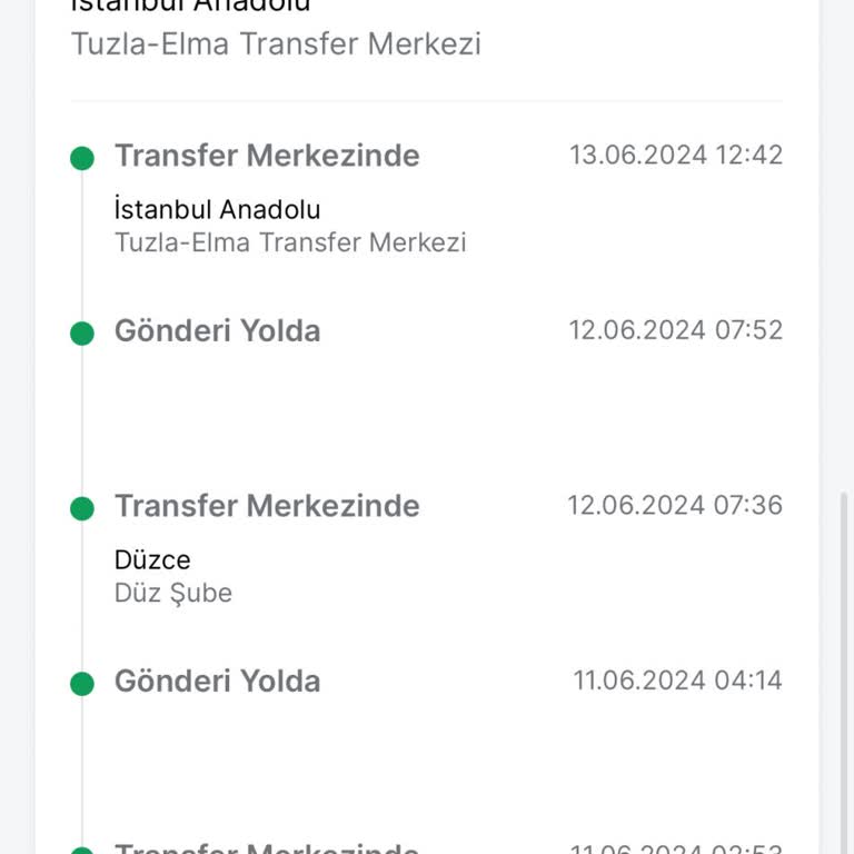 Trendyol Express Geciken Kargo İl İl Geziyor Acil