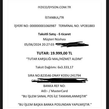 Dyson Airwrap İzinsiz İptal Mağduriyeti