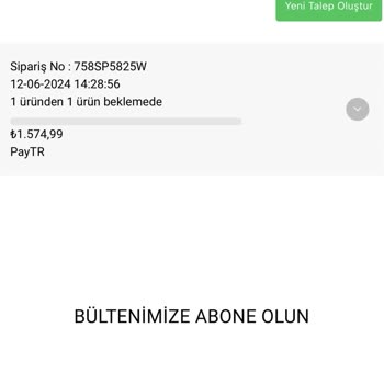 Ahel Tasarım Sipariş İptali Şikayet