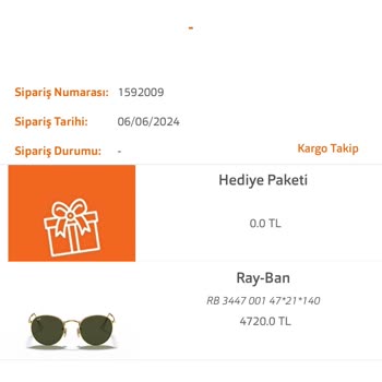 Atasun Optik Gözlüğü İade Edemiyorum