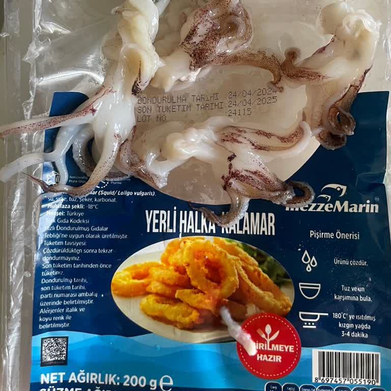 Mezzemarin Dondurulmuş Kalamar Sorunu