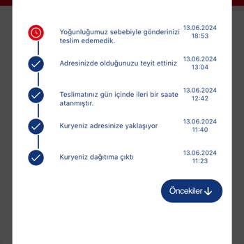 Aras Kargo Soğanlık Şubesindeki Kuryenin Sorumsuzluğu