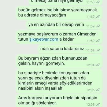 Sürat Kargo Teslim Edilmeyen Ürün