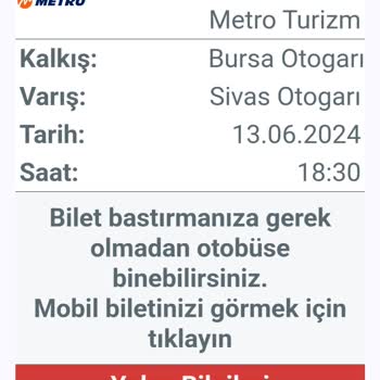 Metro Turizm Böyle Olmamalı Araç Konforu Sıfır
