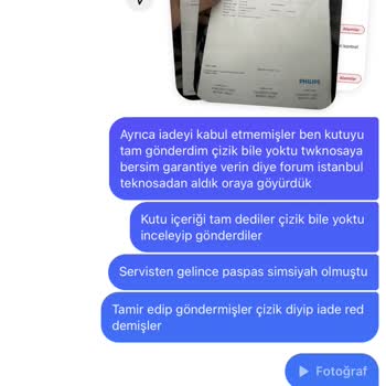 PHILIPS Ev Aletleri Philips 7000 Aqua Serisi Süpürge İle Yaşadığımız Sorunlar Ve İade Süreci