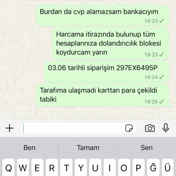 Xoxo Store Ürün Teslim Edilmeme Şikayeti