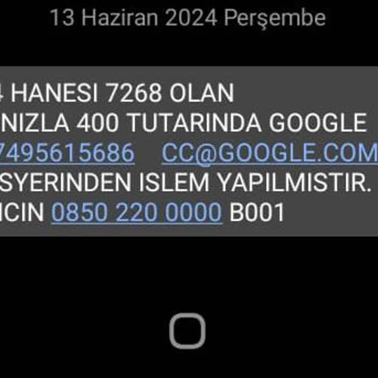Ziraat Bankası Hesabımdan İzinsiz 400 TL Çekildi