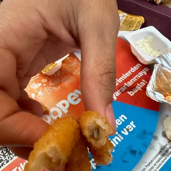 Popeyes Soğan Halkasından Taş Çıktı