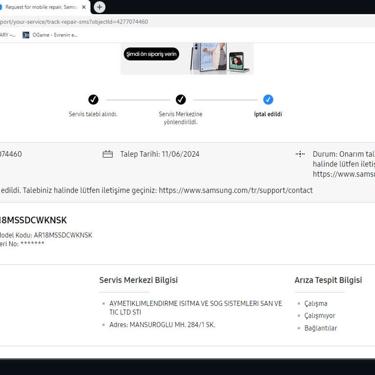 Samsung Klima Almak Pişmanlıktır.