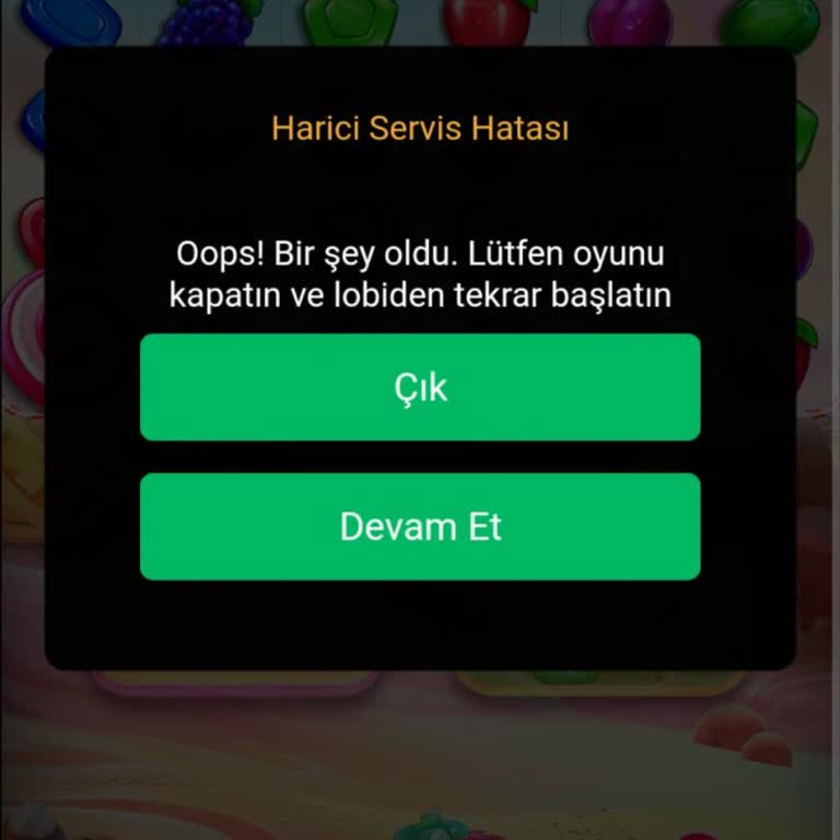 Elitbahis Harici Servis Hatası Ve Çözümsüzlük