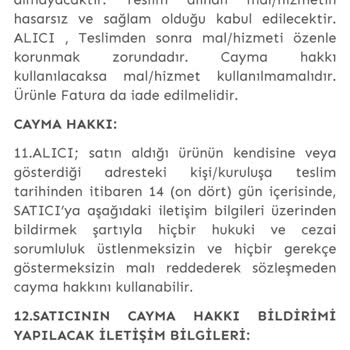 Hazel Butik Butikten İade Sorunu