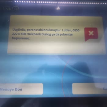 Halkbank ATM'sinde Yaşanan 6000 TL Sorunu Ve Müşteri Mağduriyeti