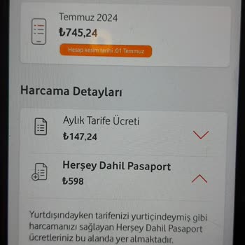 Vodafone Onaysız Paket Tanımladı