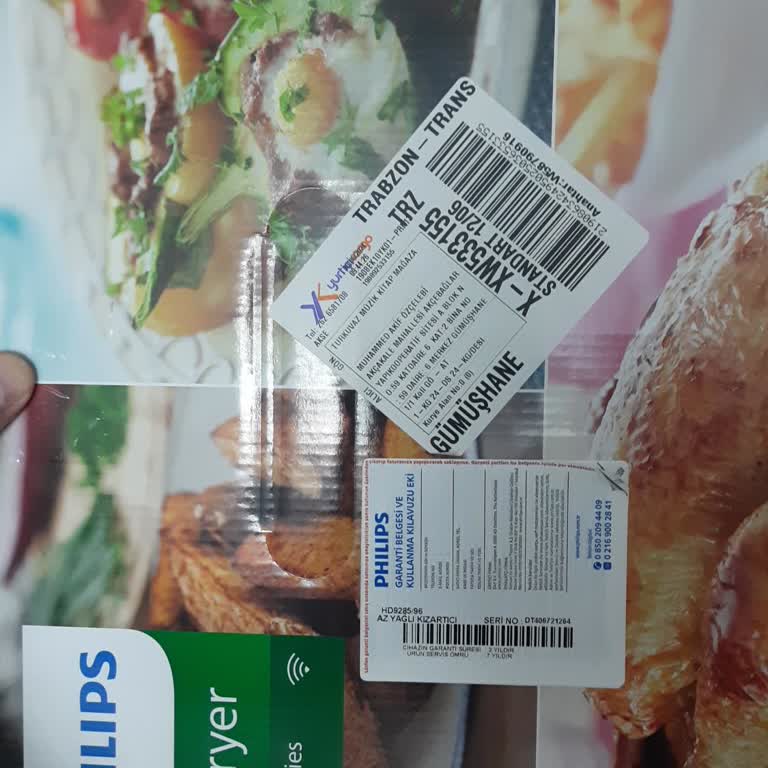 D&R Philips Airfryer Ürünün Faturasını Göndermiyor. Garanti Kapsamadığı