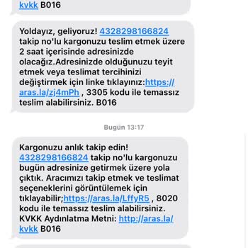 Aras Kargo Ürün Teslim Problemi?!?