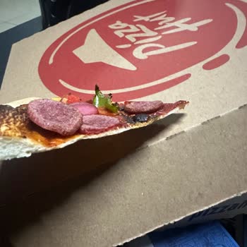 Yemeksepeti'nden Söylemiş Olduğum Pizza Hut Siparişi