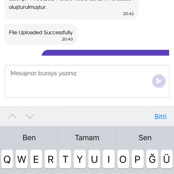Getir Çarşı İade Almıyor...