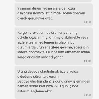 Trendyol Express Kargomu Tuzla Elma Deposunda Bekletti Ve Hasar Verdi