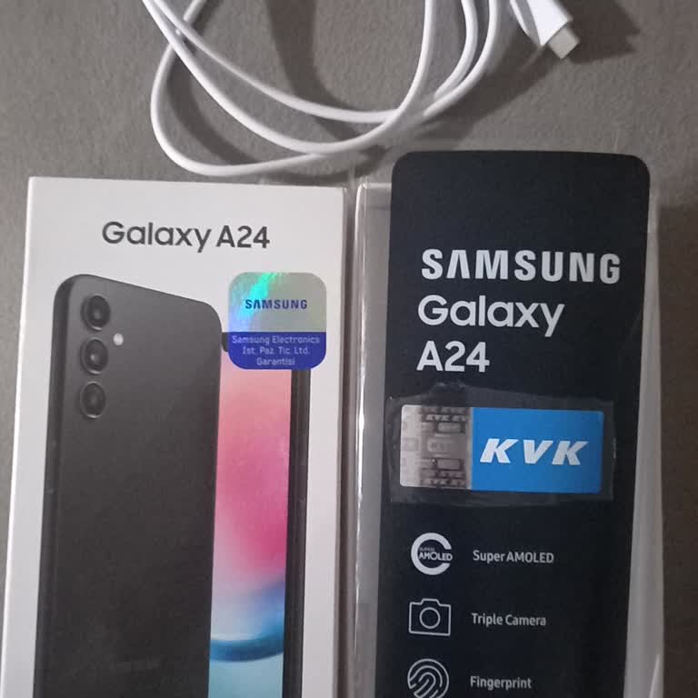 Samsung A24 Adaptör Gönderilmedi.