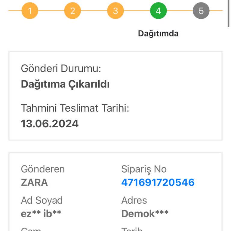 Zara Siparişim Bayram Öncesi Hala Ulaşmadı - Müşteri Hizmetleri Ve Kargo Sorunu