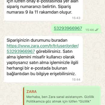 Bir Günde Kargo Zara Siparişim Kargo Sorunları Nedeniyle Ulaşmıyor