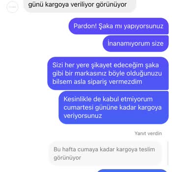 Kevser Sarıoğlu Alışverişte Beklenen Teslimat Sorunları