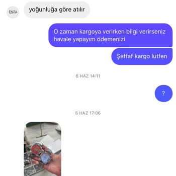 Enza Saat Ürün Hasarlı Geldi Ve İletişim Sorunları