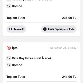Pizza Hut! Aman Dikkat