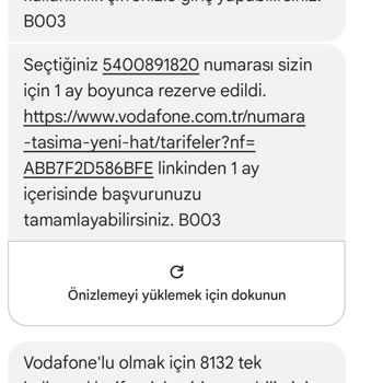 Vodafone Yeni Hat Başvurusu