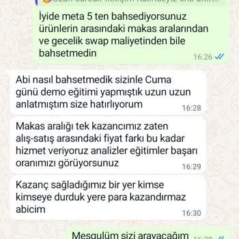 Gord Global Trade Yatırım Danışmanı Ters İşlem Vererek Hesabı Patlattı İade İstiyorum