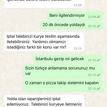 Domino's Pizza Geç Gelme Sorunsalı