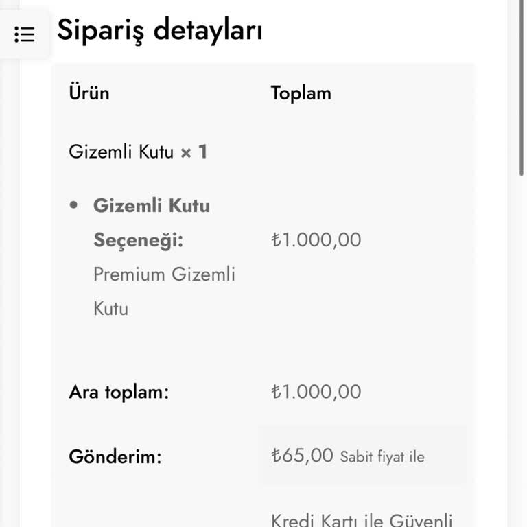 Sakaoğlu Store Kargoya Verilmeyen Gizemli Kutu