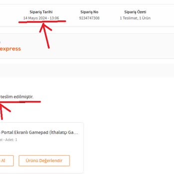 Trendyol Ve Satıcıdan Fatura Sorunu
