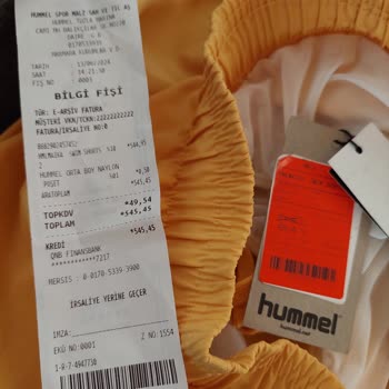 Hummel Fiyat Etiket Farkı