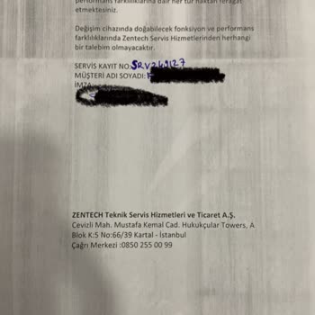 Zentech Servis Apple Zentech Mağduriyeti Sonucu Telefonumun Kapanması