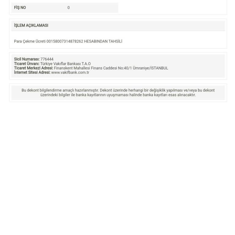 VakıfBank ATM Den Para Çekme Limiti