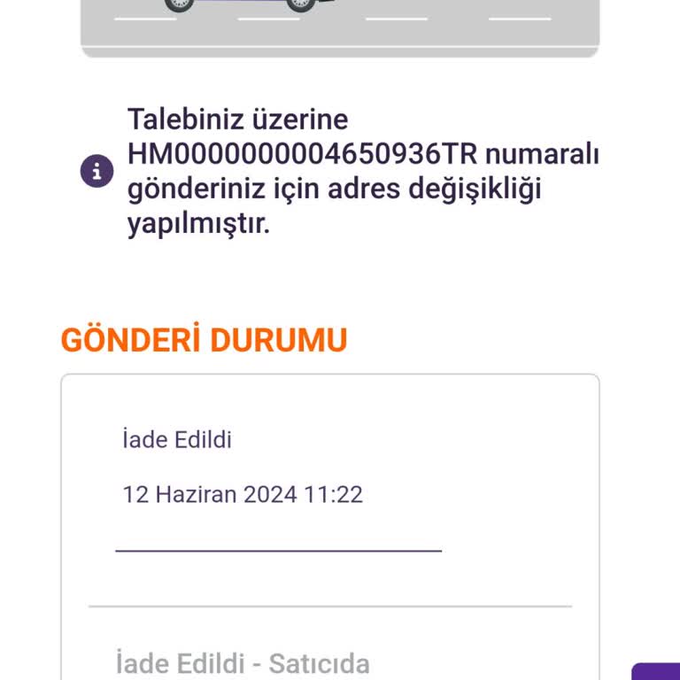 hepsiJET Adres Değişikliği Sonrası Yaşanan Kargo Sorunu