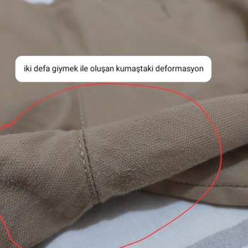 Kiğılı'dan Aldığım Pantolon 2 Kullanımda Deforme Oldu!
