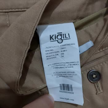 Kiğılı'dan Aldığım Pantolon 2 Kullanımda Deforme Oldu!