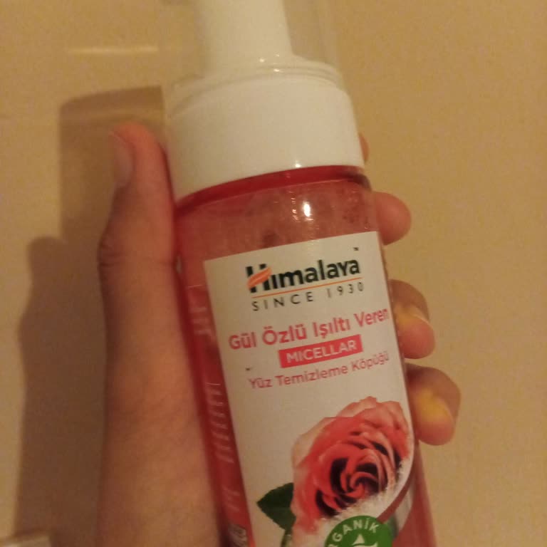 Gratis Himalaya Güllü Arındırıcı Yüz Yıkama Köpüğü Yüzümü Yaktı