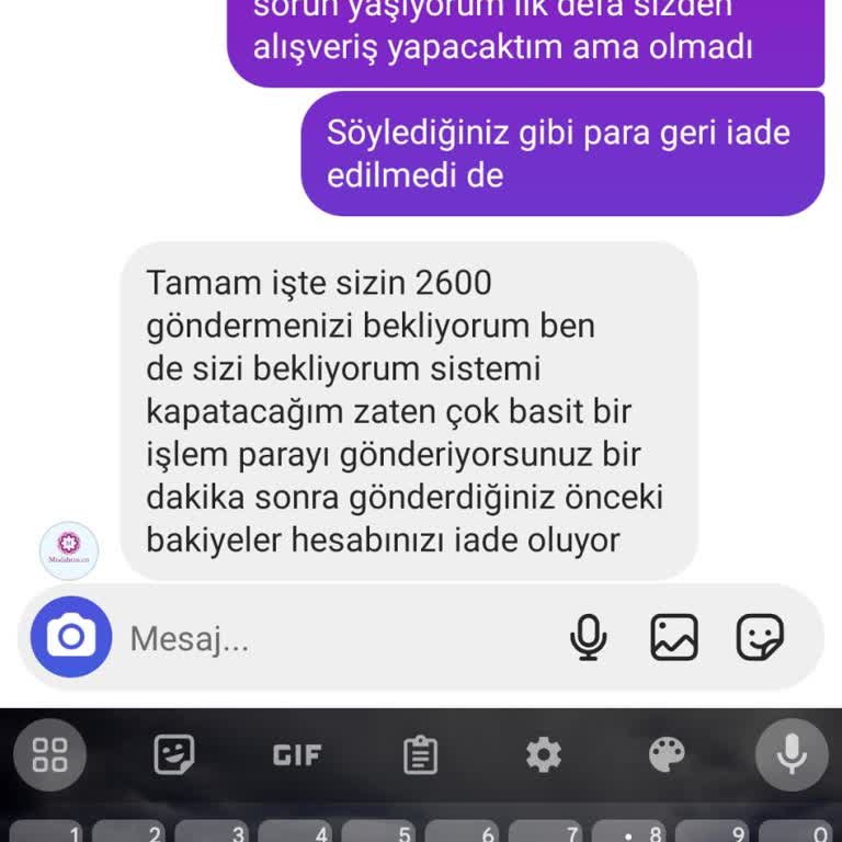 Modabross.co İade Problemi